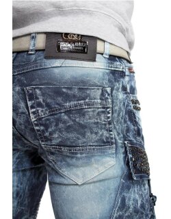 Cipo & Baxx Herren Jeans CD494 Blau W33/L32