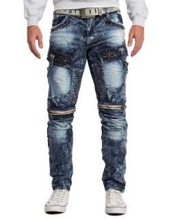Cipo & Baxx Herren Jeans CD494 Blau W33/L32