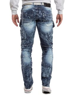 Cipo & Baxx Herren Jeans CD494 Blau W33/L32