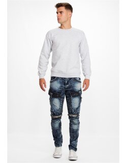 Cipo & Baxx Herren Jeans CD494 Blau W33/L32