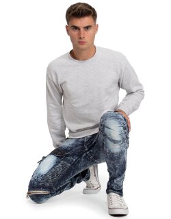 Cipo & Baxx regular fit Jeans Herren Stonewashed CD494 Blue W30/L34