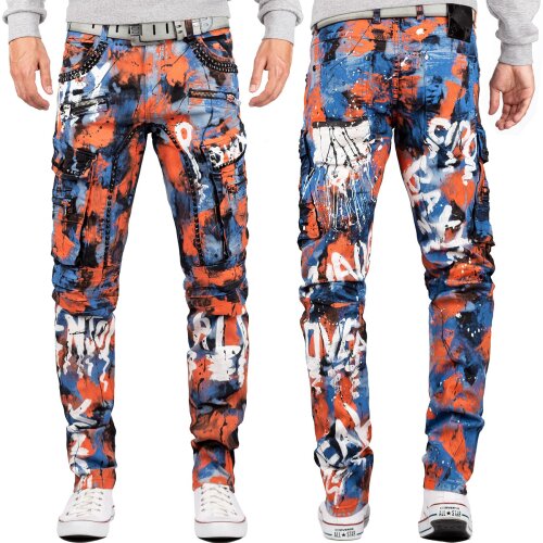 Cipo & Baxx Herren Jeans CD587 Blau W33/L32