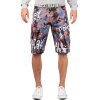 Cipo & Baxx regular fit Shorts Herren Mid Waist CK204 Blue W38