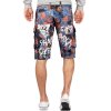 Cipo & Baxx regular fit Shorts Herren Mid Waist CK204 Blue W38