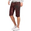 Cipo & Baxx Regular Fit Shorts Herren Ohne Waschung  CK207 Bordeaux W29