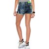 Cipo & Baxx Damen Shorts WK157 Blau W28