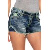 Cipo & Baxx Damen Shorts WK157 Blau W28