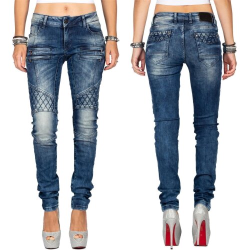 C&B Damen Jeans WD378