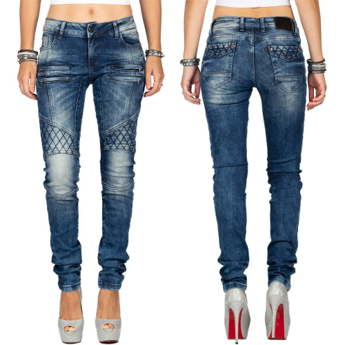 Cipo & Baxx Damen Jeans WD378