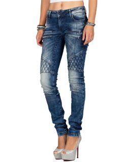 C&B Damen Jeans WD378