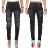 Cipo & Baxx Damen Jeans WD383 Schwarz W25/L32