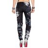 Cipo & Baxx Slim Fit Jeans Damen WD389 Black W27/L34