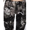 Cipo & Baxx Damen Jeans WD397 Schwarz W27/L32