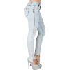 Cipo & Baxx Damen Jeans WD408 Hellblau W26/L32