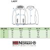 Geographical Norway Regular Fit Allwetterjacke Damen Ohne Waschung  Reine Lady Navy S