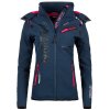 Geographical Norway Regular Fit Allwetterjacke Damen Ohne Waschung  Reine Lady Navy L