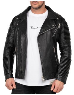 Reichstadt Slim Fit Jacke Herren  RS006LUX Black XXL