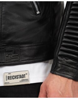 Reichstadt Slim Fit Jacke Herren  RS006LUX Black XXL