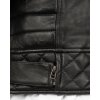 Reichstadt Slim Fit Echtlederjacke Herren Black Zipper RS008LUX Black M