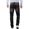 Cipo & Baxx Herren Jeans CD296 Schwarz W30/L32