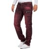 Cipo & Baxx Herren Jeans CD296 Bordeaux W40/L30