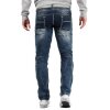 Cipo & Baxx Regular Fit Jeans Herren Stonewashed  CD296 Blue W36/L32
