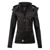 Geographical Norway Damen  Jacke Tislande Black XXL