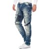 Cipo & Baxx regular fit Jeans Herren Stonewashed CD523 Blue W30/L32