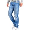 Cipo & Baxx regular fit Jeans Herren Stonewashed C0595 Blue W32/L32