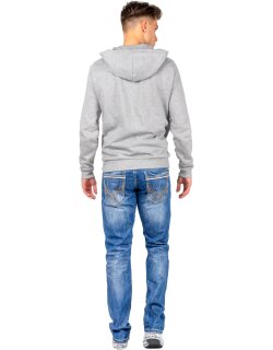 Cipo & Baxx regular fit Jeans Herren Stonewashed C0595 Blue W40/L34