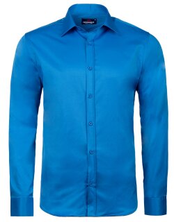 Cipo & Baxx Herren Business Hemd Regular Fit Saxe...