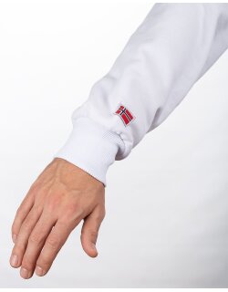 Geographical Norway Herren Pullover Gymclass White L