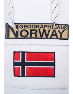 Geographical Norway Herren Pullover Gymclass White XL