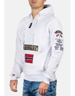 Geographical Norway Herren Pullover Gymclass White XL