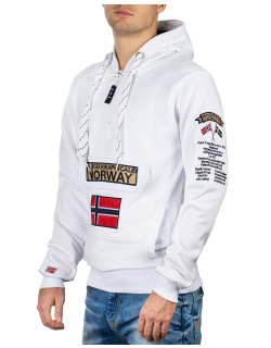 Geographical Norway Herren Pullover Gymclass White XXL