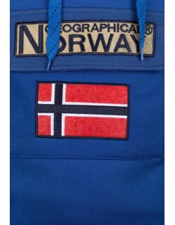Geographical Norway Regular Fit Hoodie Herren Gymclass Men Blue M