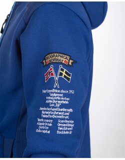 Geographical Norway Regular Fit Hoodie Herren Gymclass Men Blue M