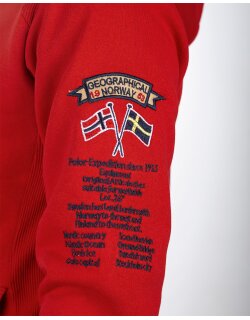 Geographical Norway Regular Fit Hoodie Herren Gymclass Men Red S