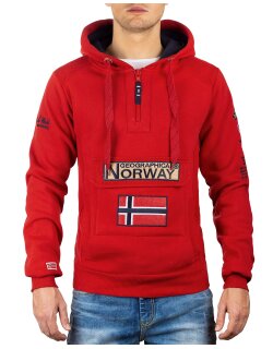 Geographical Norway Herren Pullover Gymclass Red L