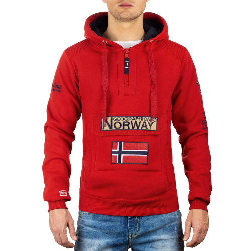 Geographical Norway Herren Pullover Gymclass Red XXL