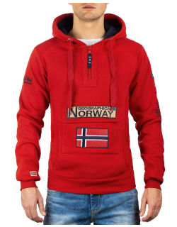 Geographical Norway Herren Pullover Gymclass Red XXL