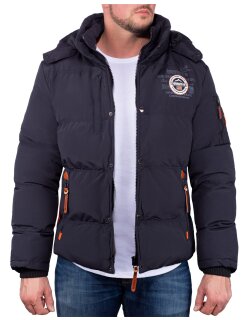 Geographical Norway Herren Winterjacke Verveine Black XXL