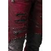 Cipo & Baxx slim fit Jeans Herren Stonewashed CD481 Bordeaux W46/L32