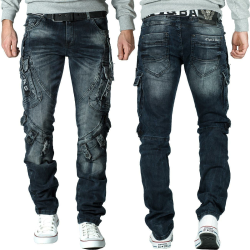 Cipo & Baxx Herren Jeans CD440 Blau W34/L30