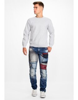 Cipo & Baxx Herren Jeans CD574 Blau W33/L36