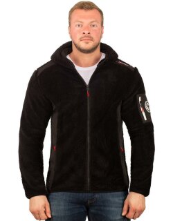 Geographical Norway Herren Fleecejacke Tufour Black L