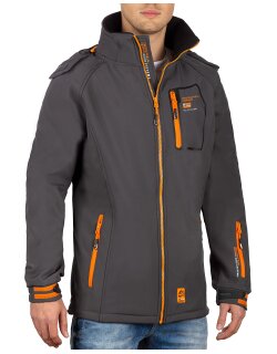 Geographical Norway Herren Softshelljacke Rizlan Dark Grey XXL