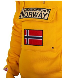 Geographical Norway Regular Fit Hoodie Herren Gymclass Men Yellow M