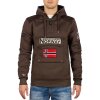 Geographical Norway Regular Fit Hoodie Herren Gymclass Men Brown S