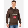 Geographical Norway Regular Fit Hoodie Herren Gymclass Men Brown XL